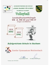 Erfolgreichste Schule in Sachsen bei den Landesfinals Volleyball 2018