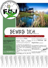 FÖJ im Oberen Vogtland